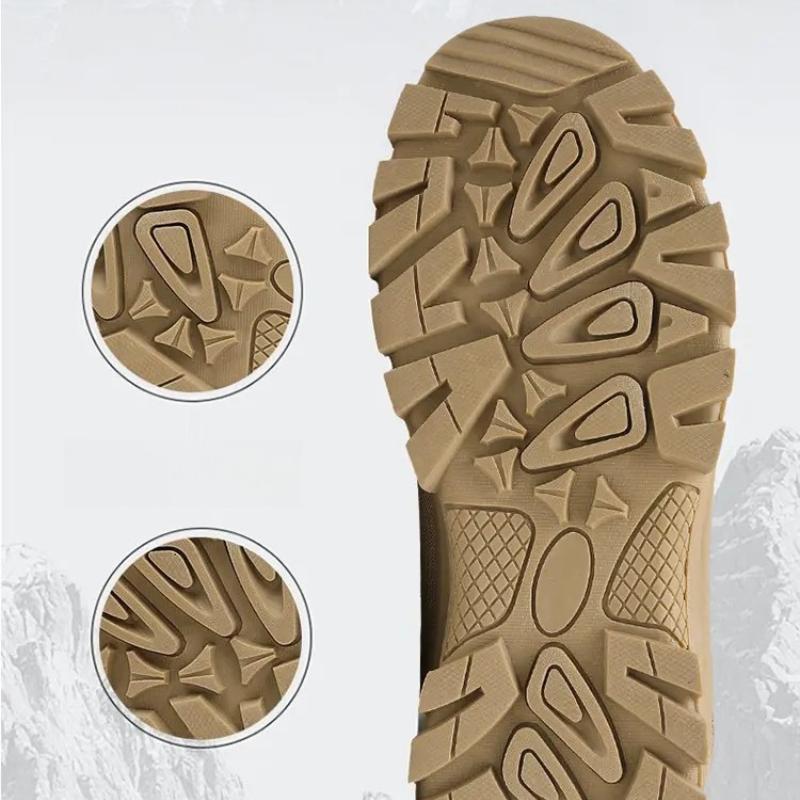 High-quality Men's Snow Boots Warm Plush Winter Boots Shoes Outdoor Snow Boots Non-slip Platform Shoes