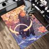 Bull Lotus Pattern Area Rug, Office Carpet Indoor Outdoor Entrance Doormat, Non-Slip Soft And Comfortable, Living Room, C122035