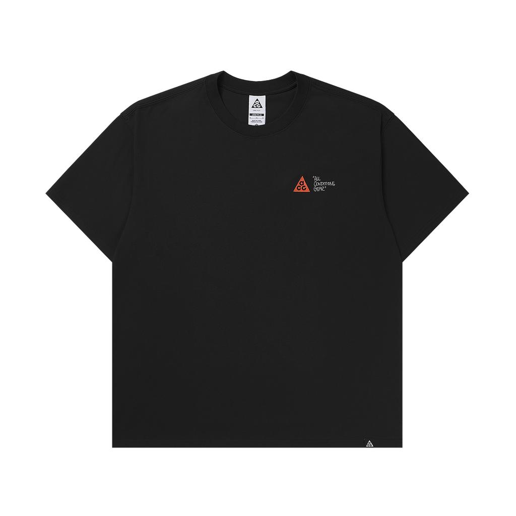 Nike SS25 Comfortable Round Neck Sports Casual Short Sleeve T-Shirt Men Tops Black HJ0801-010
