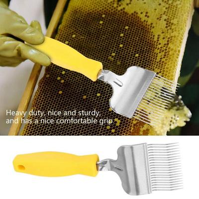 Honey Uncapping Fork With Handle Small Extractor Beekeeping Bee Hive Honey Scrapers For Bee Keeping Farm Outdoor Indoor Backyard