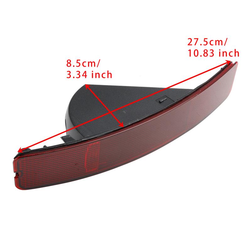 Artudatech Left+Right Rear Tail Fog Light Reflector 8693008 8693009 For Volvo XC90 2003 2004 2005 2006