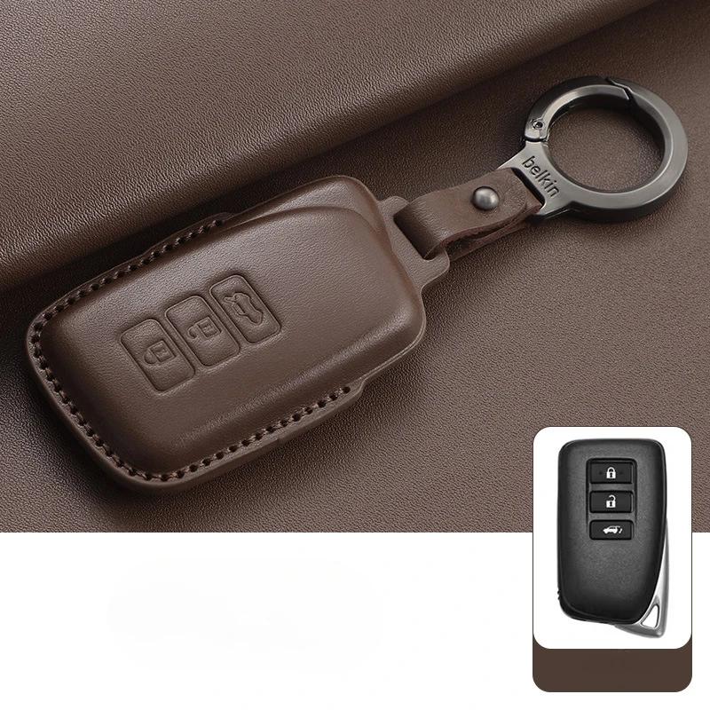 Leather Car Key Cover for Lexus NX ES UX US RC LX GX IS RX 200 250h 350h LS 450h 260h 300h UX20