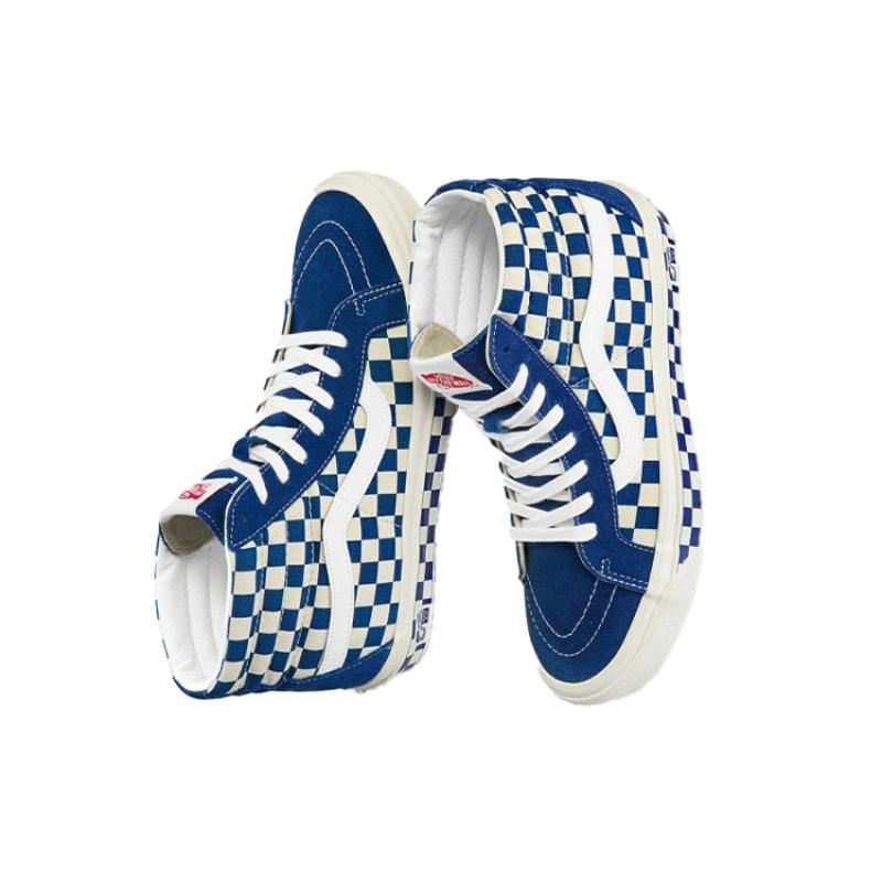 Vans Style 38 Checkerboard Blue/White Vans VN0A38GF2U8