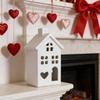 Hollow Mini House Tealight Candle Holders,Decorative Candle Holders for Table Centerpieces Christmas Home Decorations