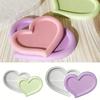 Top Quality Heart Tray Resin Silicone Mold Crystal Glue Transparent Resin Plaster Dish Heart-shaped Plaster Silicone Mold Home