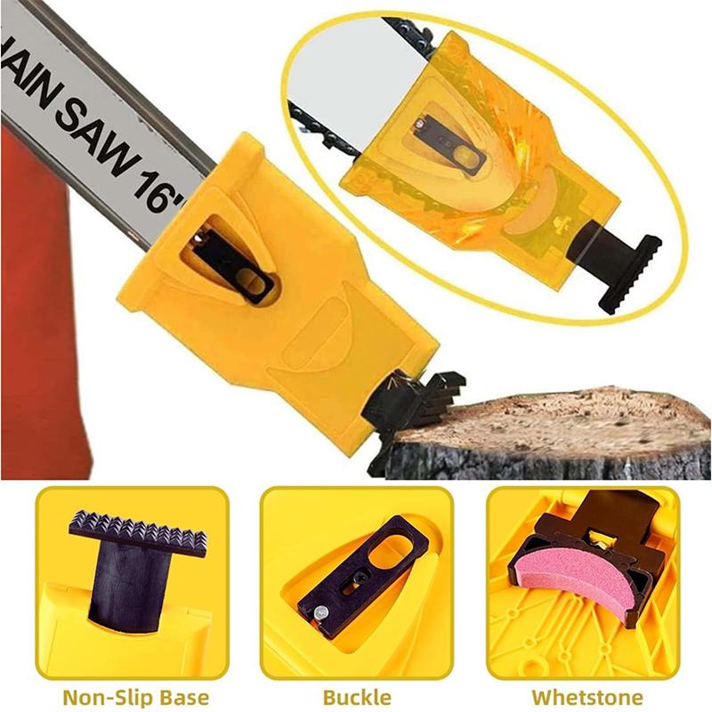 Chainsaw Sharpener, Portable Chainsaw Sharpener Kit For 12''-22'' Saws, Universal Chainsaw Sharpener,Chain Saw Sharpener Tool