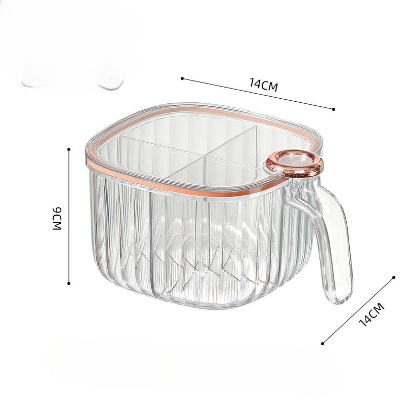 Kitchen Seasoning Jar Household Seasoning Bottle with Lid Sealed Seasoning Box with Flip Lid Seasoning Spoon