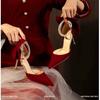 Fashion Elegant Women Heel Shoes High Heels Pumps Sexy Stilettos Wedding Shoes Bride Heels Red White Bowknot Footwear