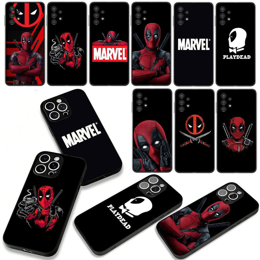 Phone Cover for Apple iPhone 17 16 11 Pro XS Max 16E 6 7 8 Plus SE 2022 X XR 6S Air Case Super hero Marvel Deadpool Superhero