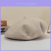 Hochwertiger Woll-Barett für Damen, Vintage, Stilvoll, Herbst- und Winter-Modeaccessoire