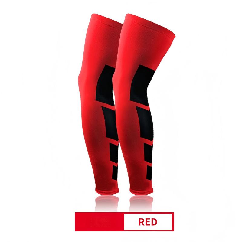 Footless Calf Knee Compression Sleeves Non-Slip Breathable High Stretch Leg Support Men Women Running Basketball