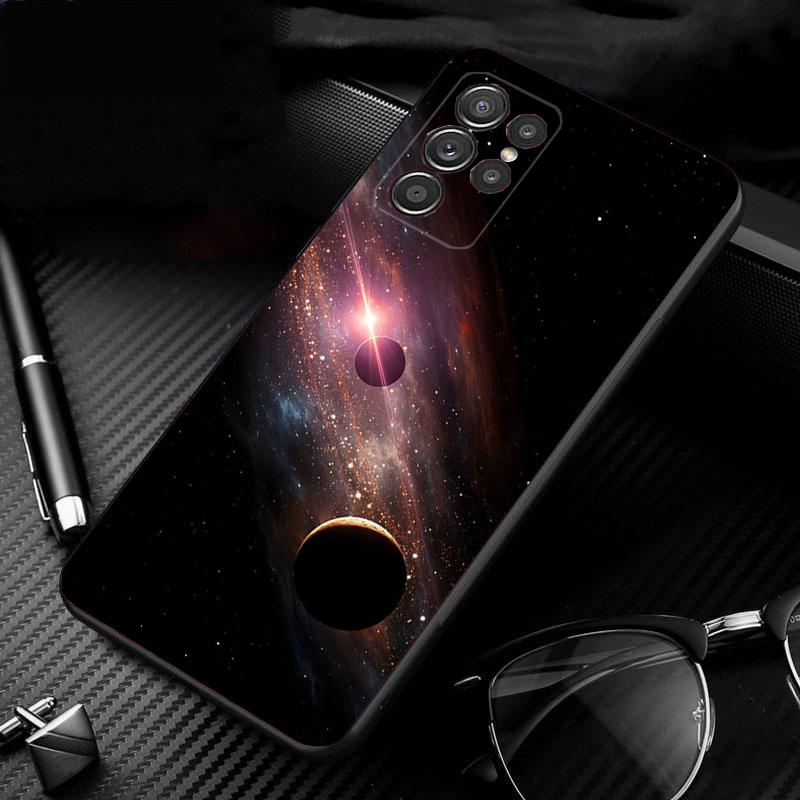 Phone Case For Samsung Galaxy S25 S24 S23 S22 S21 Ultra S24 S23 S22 S21 S25 Plus S24 S25 FE Space Universe Star