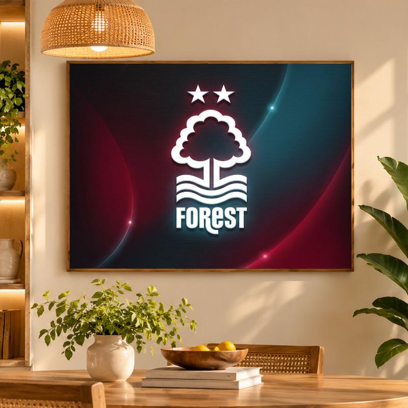 5D Diamond Painting Nottingham Forest Football DIY Full Drill Diamond Art Kit Home Decoration