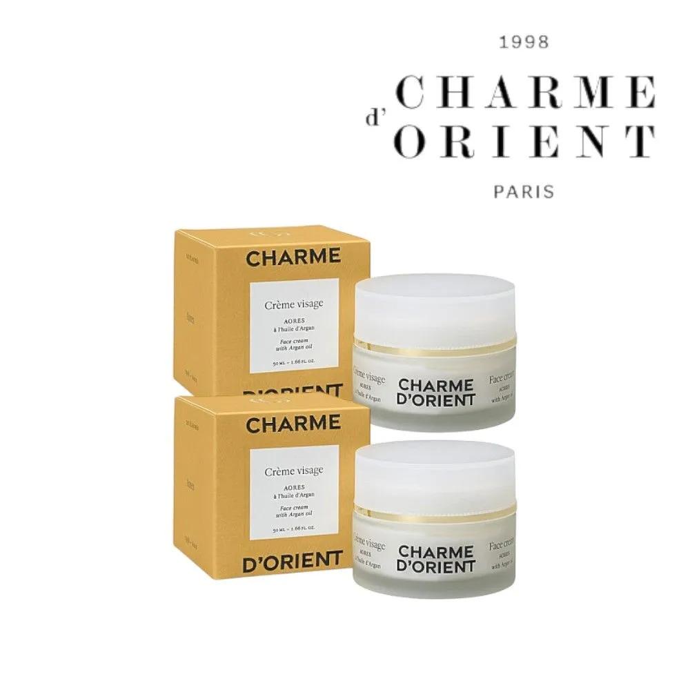 

CHARME d ORIENT Aores Organic Argan Oil Face Moisturizing Cream 50ml x 2