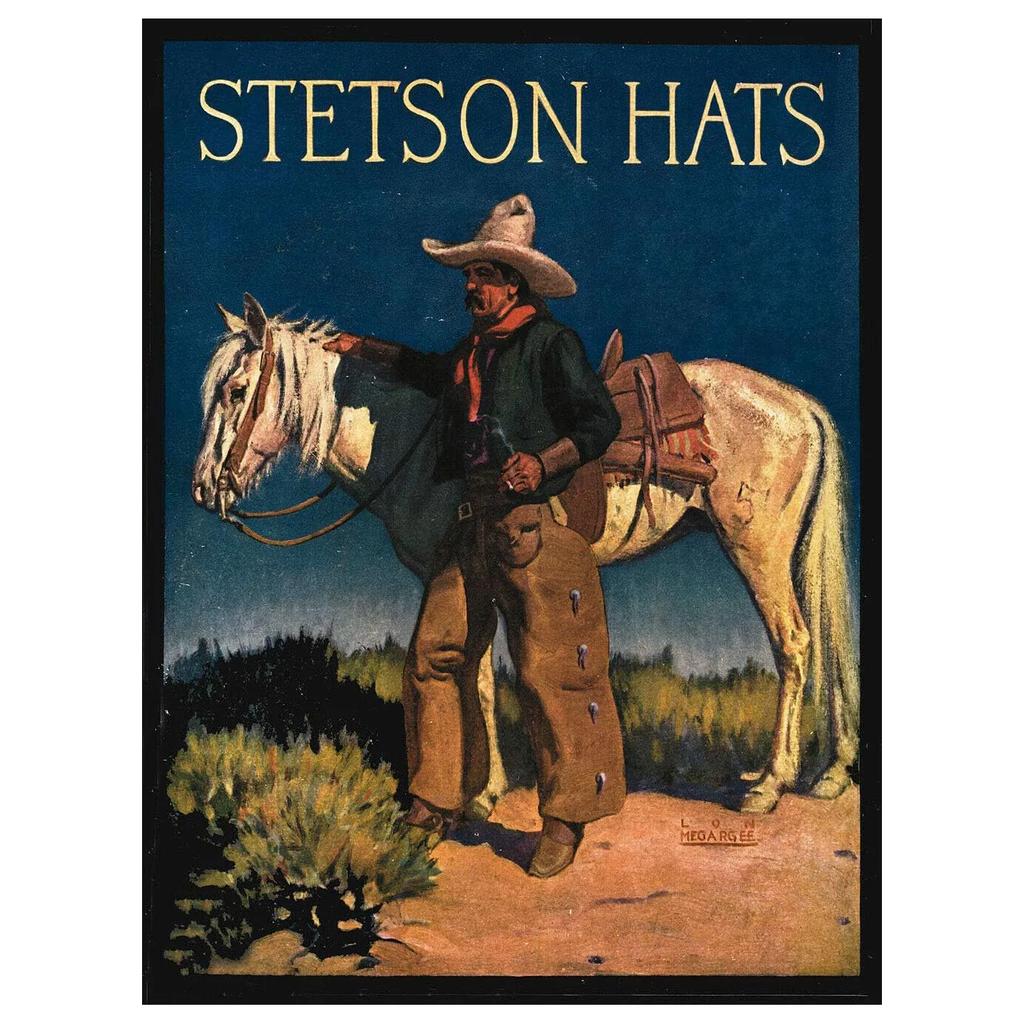 Metal Tin Signs Wild West Cowboys Wall Decoration Plaque Vintage Art Poster Iron Painting for Man Cave Home Cafe Garden Club Bar