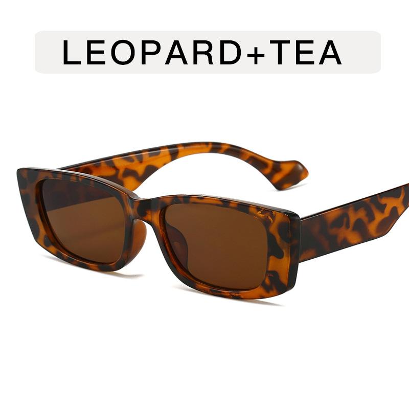 Prostokątne Męskie Okulary Przeciwsłoneczne Modne Trendy Ochrona UV400 Damskie Okulary Przeciwsłoneczne Jazda Podróżowanie Damskie Okulary Przeciwsłoneczne