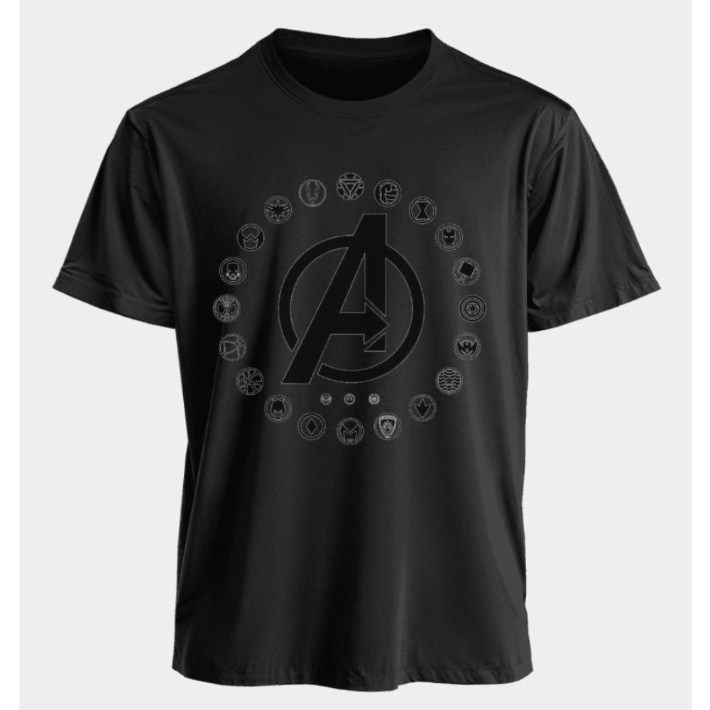 

The Avengers Men s and Women s T-shirts Summer American Spring and Autumn New Oversized Casual Trendy Basic Short-sleeved 4XL