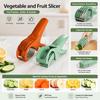 HUIDASHUN New Kitchen Stainless Steel Fruit and Vegetable Slicer Multifunctional Vegetable Salad Fruit Slicer