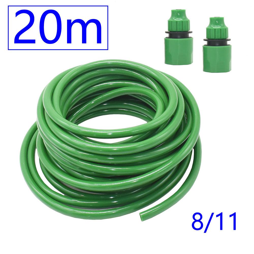 50-10m Green 4/7 3/8" Garden Irrigation Hose Watering 1/4" 8/11 Flexible Water Pipe 4mm 8mm Watering Pipe