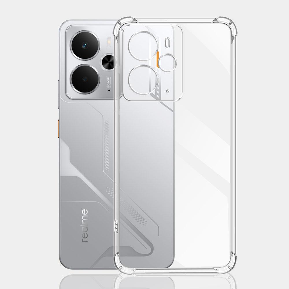 For Realme 14 14X 14T 5G Case Shockproof Transparent Airbag TPU Silicone Soft Phone Cover For Realme 14 Pro 14 Pro+ Plus Cover