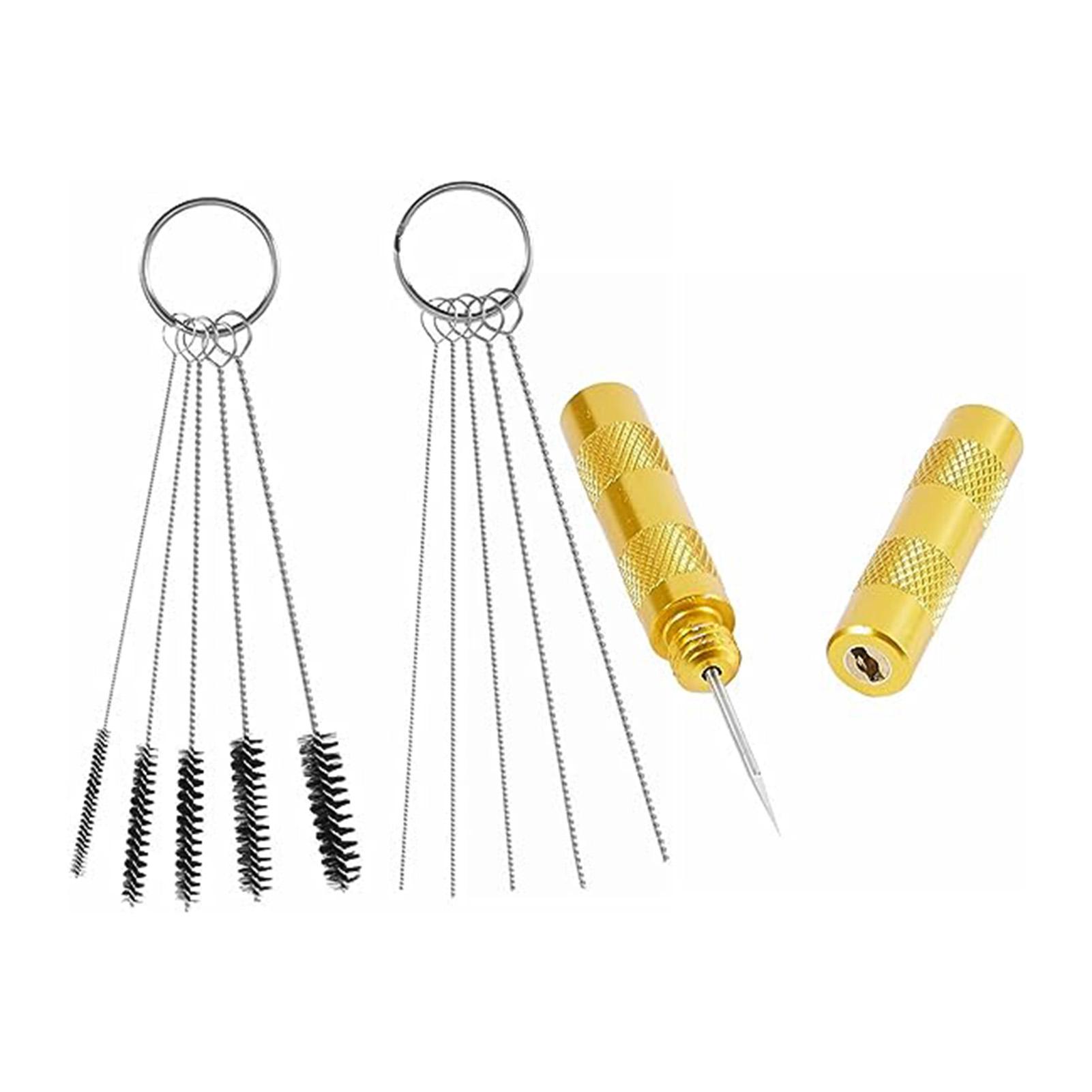 

Airbrush Spray Cleaning Tool Set Wear-resistant Long Lasting Use Clean Set for Clearing Away The Blockages