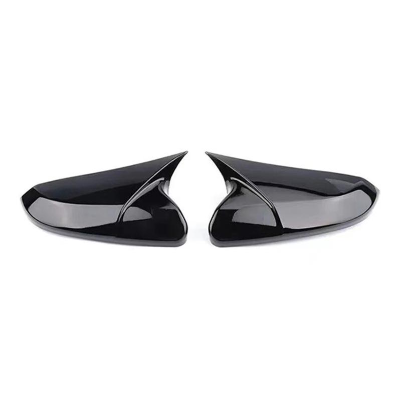 Black Rearview Mirror Cover for Honda Civic FK7/FK8 (2016-2021)