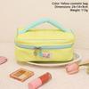 Ins Style Cosmetic Bag Large Capacity Travel Cosmetic Bag Portable Wash Bag Girl Series Contrast Color Storage Bag