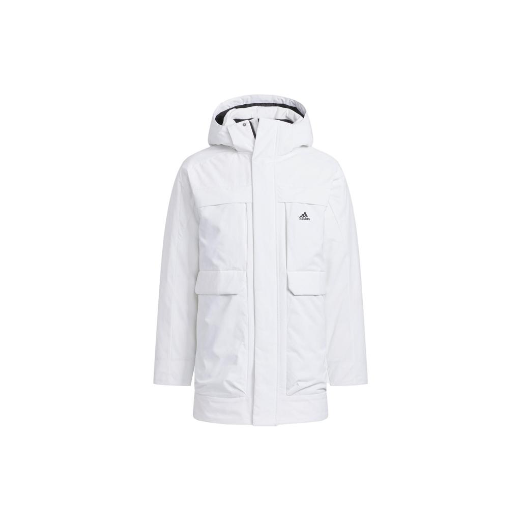New Adidas Down Jackets Men's White IV7555
