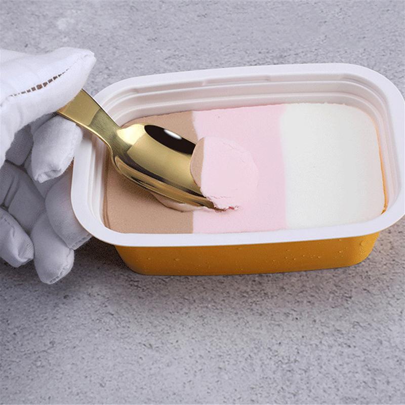 Mini Stainless Steel Spoons Kitchen Spice Condiment Sugar Tea Coffee Scoop Short