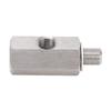 M10x1.0 Oil Pressure Sensor Tee To M10 Adapter Turbo Supply Feed Line Gauge Stainless Steel