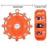 1pc 3pcs Magnetic LED Strobe Warning Light Emergency Road Rescue Safety Flashing Lights Car Roadside Beacon Lamp Flare
