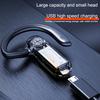Bluetooth Headset Einzelohr Offenes Ohr Kabellose Knochenleitungskopfhörer mit Digitaler Batterie