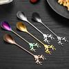 Stainless Steel Elk Coffee Spoon - Creative Cafe & Dessert Style