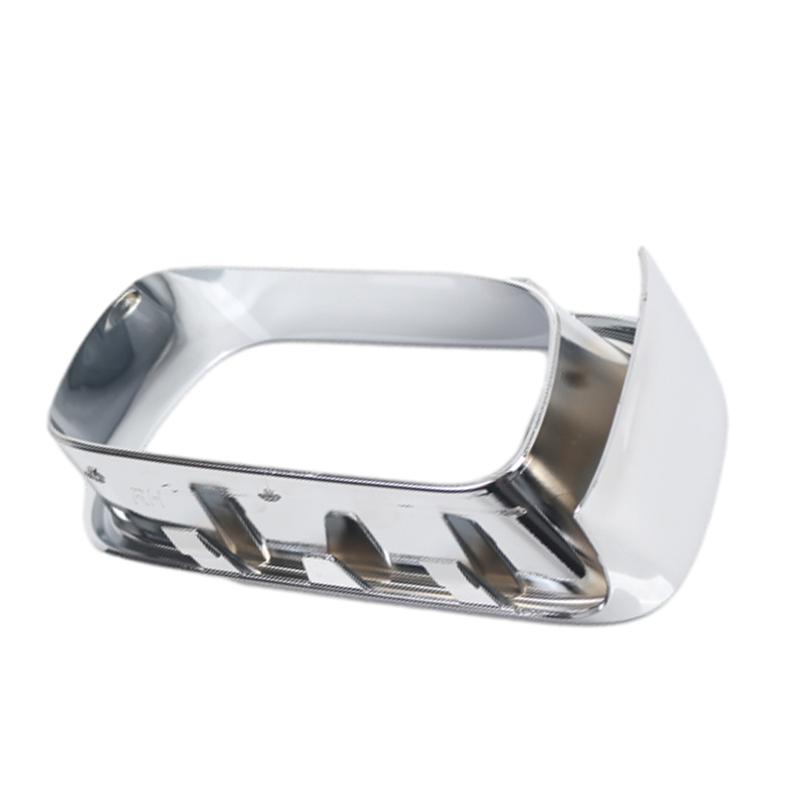 For BMW Mini F55 F56 F57 2014- Chrome Car Front Bumper Fog Light Air Duct Intakes Vents Cover Shell 51117337811 51117337812