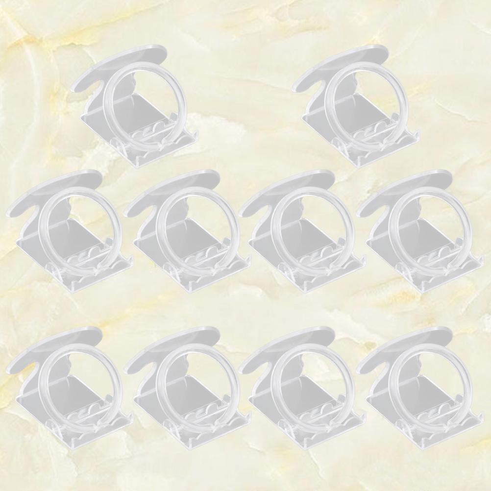 Buy 10 Sets Plastic Transparent Jewelry Organizer Bracelet Holder