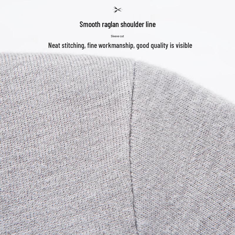 Hodo Men's Fleece Lined Faux Two-Piece Shirt Collar Sweater