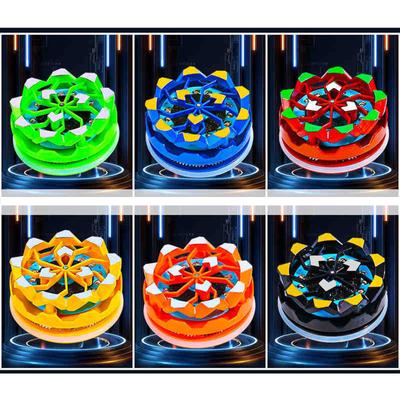 Fireworks Gyro Toy, Glowing Spark Toy, Spinning Decompression Toy, Parent-child Gift