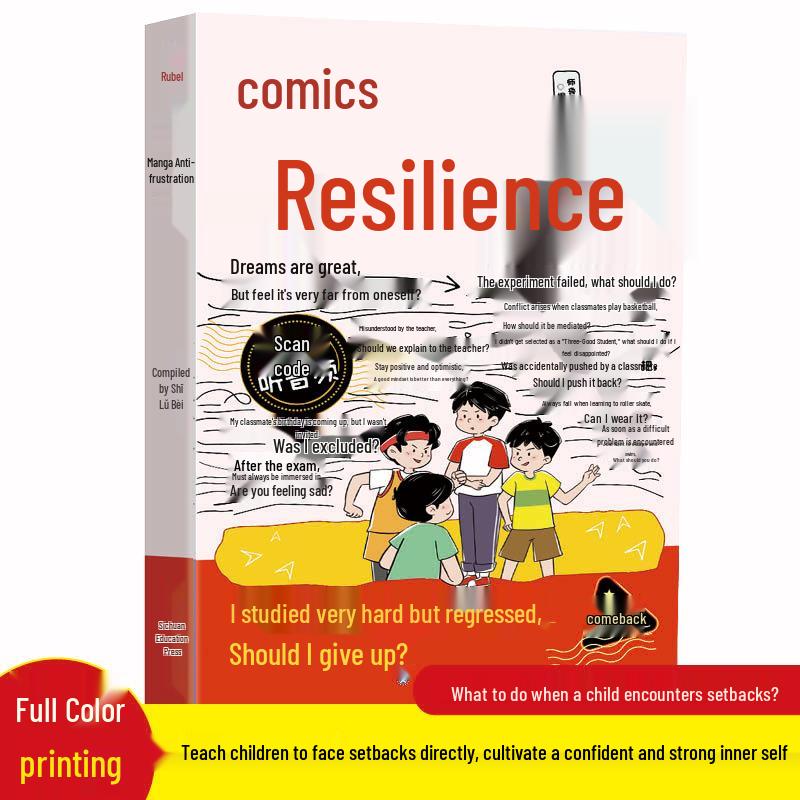 Manga Anti-Frustration Edition: Empowering Children to Overcome Setbacks and Build Confidence.