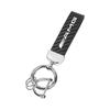 Autoschlüsselanhänger Ringe Leder Emblem Schlüsselanhänger Auto Schlüsselanhänger Aufkleber Für Mercedes Benz AMG Smart W205 C300 W203 W206 W108 W124 W126