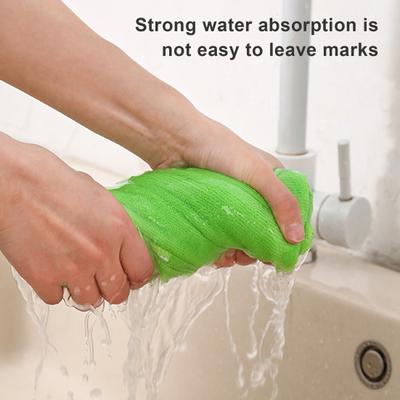 5Pcs 30x30cm Large Microfiber Cleaning Clothes Oil Stain Remover Highly Absorbent Reusable Kitchen Towels Set