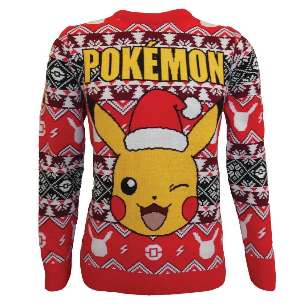 Pokemon Pikachu Knitted Jumper XL