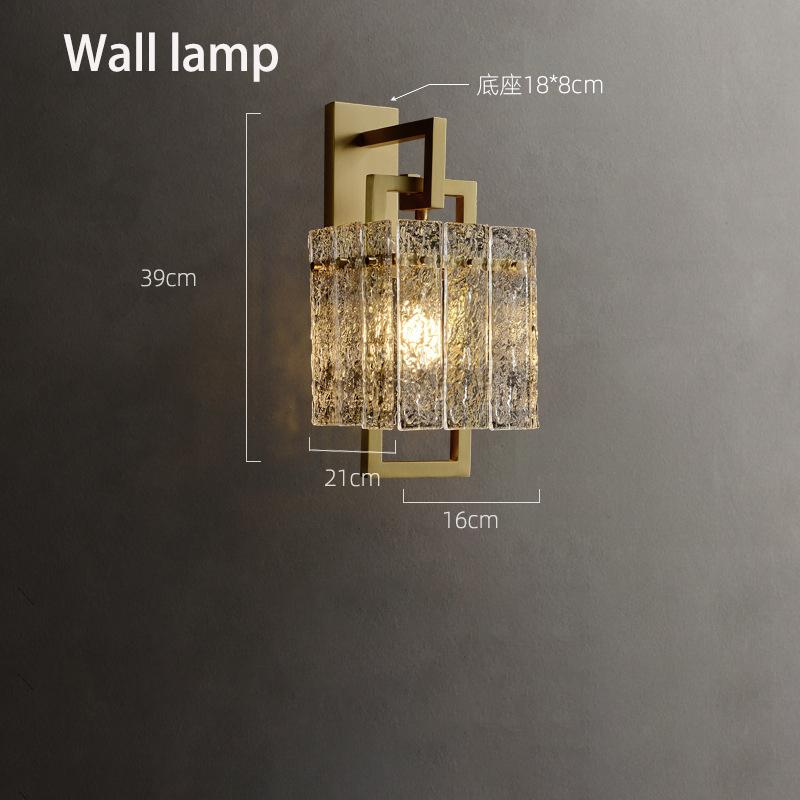 America Style Bedside Hotel Glass Adjustable E14 modern Chandelier Pendant Light for Living Bedroom Luxury Decor Pendant Light