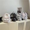 Butterfly Flower Cherry Print Casual Womens Backpack With Large Capacity For Daily Use