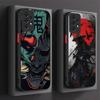 PC Case for Samsung Galaxy A16 A26 A36 A56 A05 A05S A15 A25 A35 A55 A14 A34 A54 A13 A33 A53 A22 A32 A52 A52S Samurai Ghost Mask