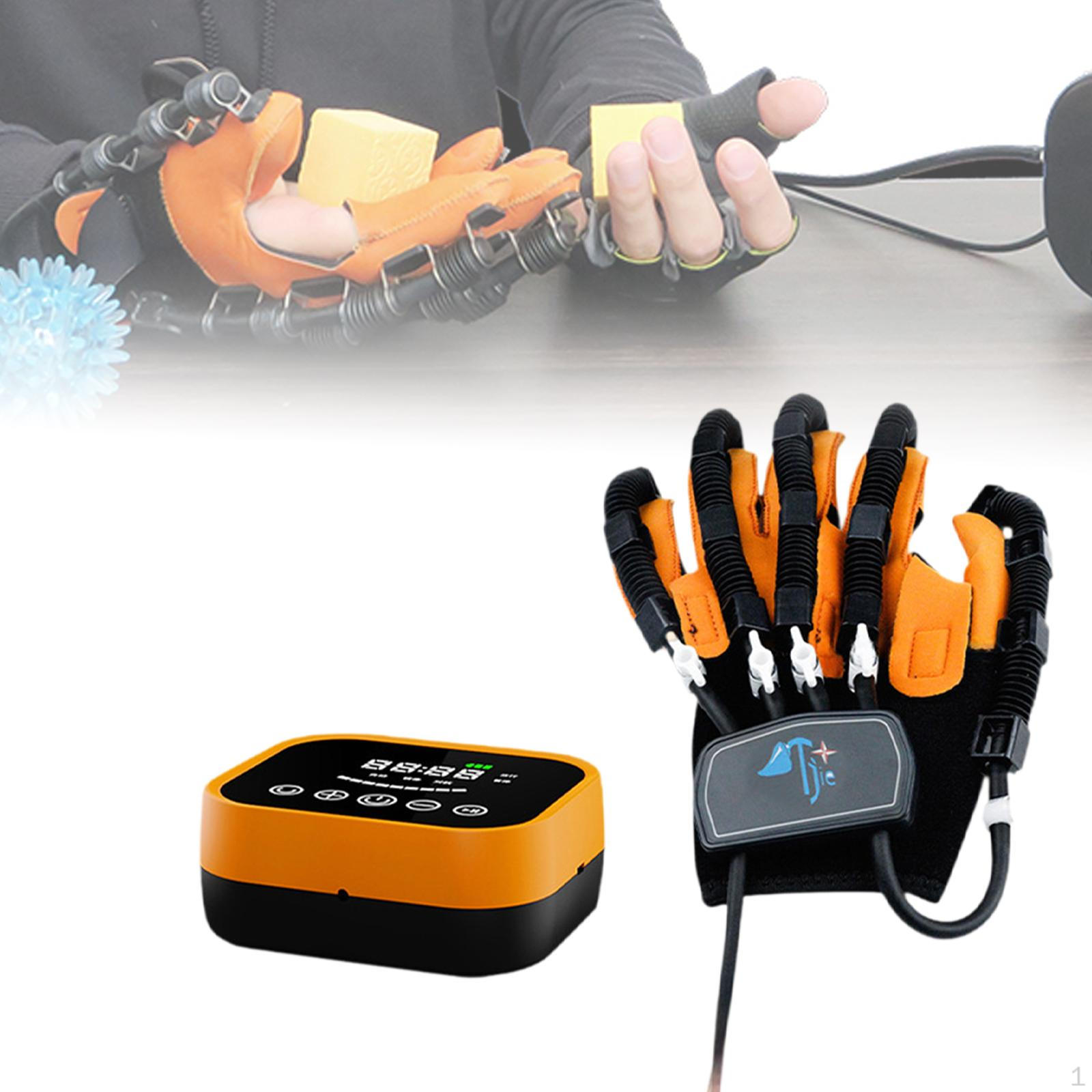 

Finger Robot Перчатка Электрический Самообучающийся Портативный Тренажер Левая Рука Left Hand