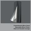 Mirror Dust Cover Waterproof Full-Length Mirror Protective Cover Heavy Duty Oxford Fabric Tight Fit For Bedroom Living Room