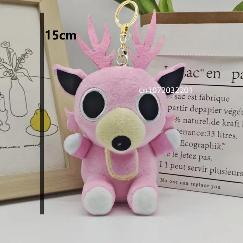 2026 New 99 Nights In The Forest Plush Game Merchandise Brown Stand And Sit Elk Deer White Owl Stuffed Doll Pillow For Kid Gifts