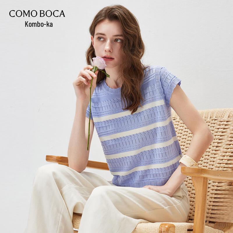 Kemeng Boka Women s Short-Sleeve Knitted T-Shirt 2XL