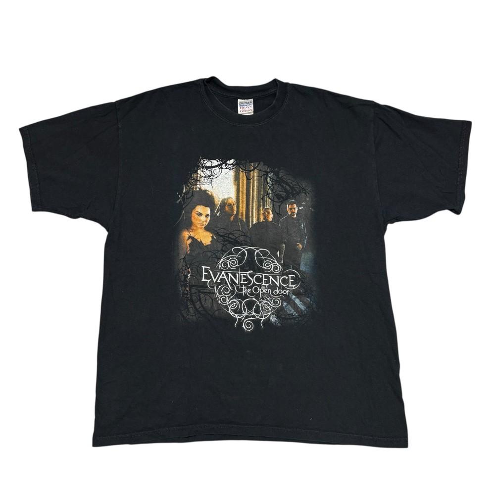 

Vintage Evanescence Shirt XL Tour Concert Gothic Metal Band Tee Him Nightwish Unisex T-Shirt S