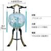 Buddhist Altar Shop Takita Shoten Bon Festival Lantern, Rotating Lantern, Size 10 "Iwakura" 2302-2, Set of 2 (79cm High X 32cm Diameter), Standing Lan